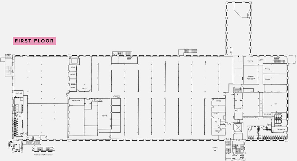 Tulketh Mill Floorplan